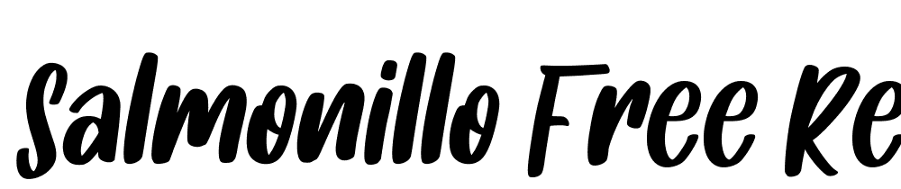 Salmonillo-Free-Regular font family download free