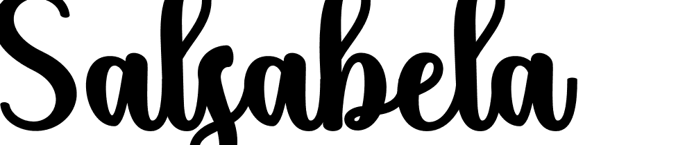 salsabela font family download free