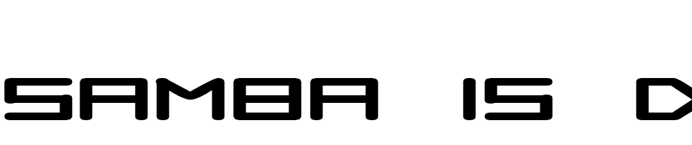 Samba is Dead font family download free