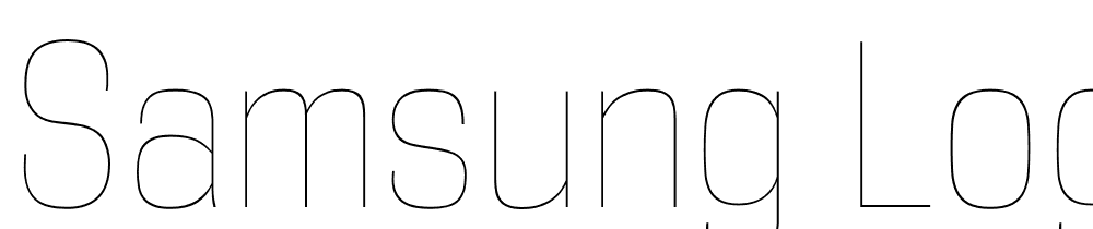 Samsung-Logo-font-ultralight font family download free