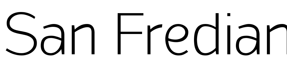 san-frediano font family download free