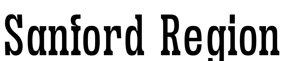 Sanford-Region-Demo font family download free