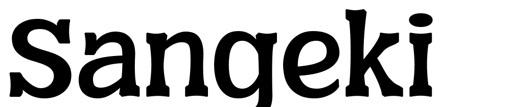 sangeki font family download free