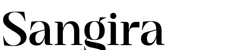 Sangira font family download free