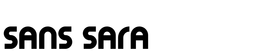 Sans-Sara font family download free