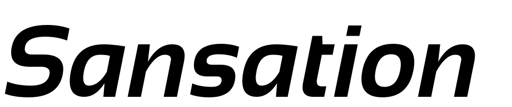 Sansation font family download free