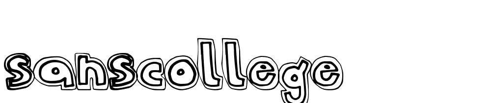 sanscollege font family download free