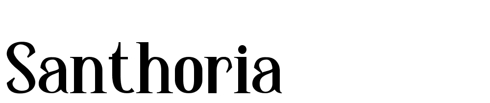 Santhoria font family download free