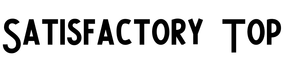 Satisfactory-Top font family download free