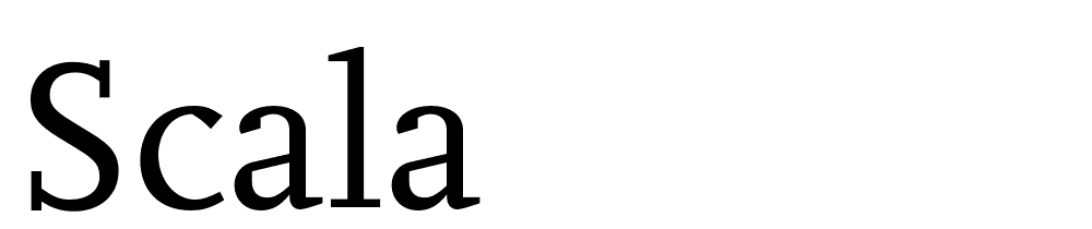 Scala font family download free