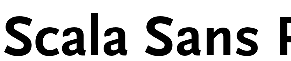 Scala-Sans-Pro-Bold font family download free