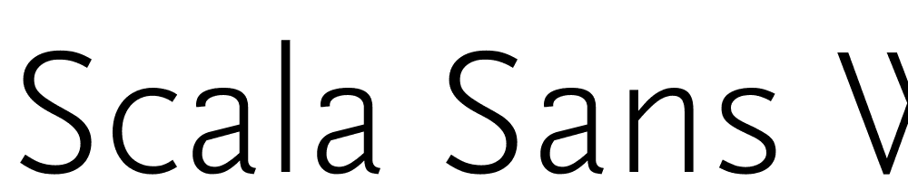 Scala-Sans-W04-Light font family download free