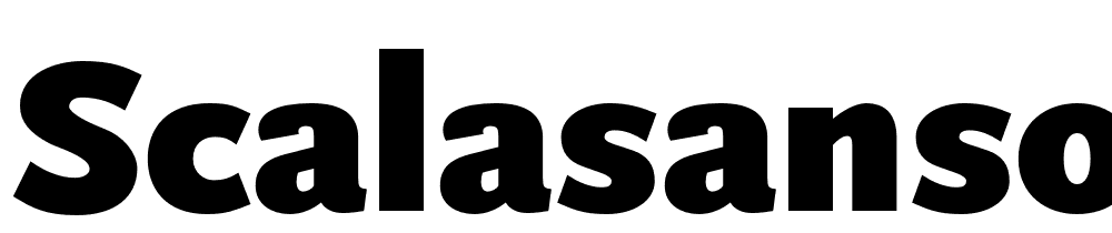 ScalaSansOT-Black font family download free