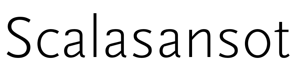 scalasansot font family download free