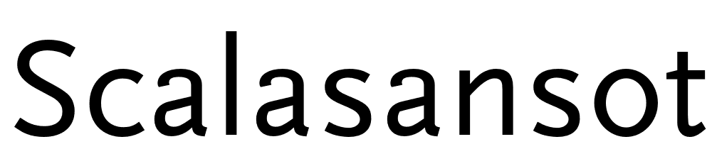 ScalaSansOT-Regular font family download free