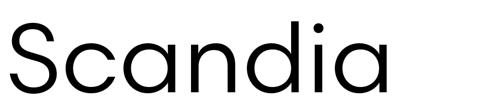 Scandia font family download free