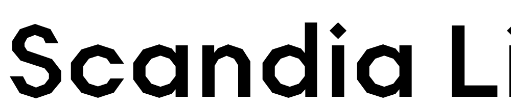 Scandia-Line-Bold font family download free