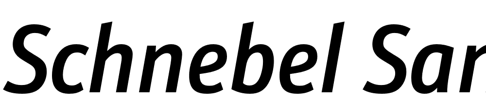 Schnebel-Sans-ME-Cond-Medium-Italic font family download free