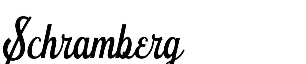 Schramberg font family download free