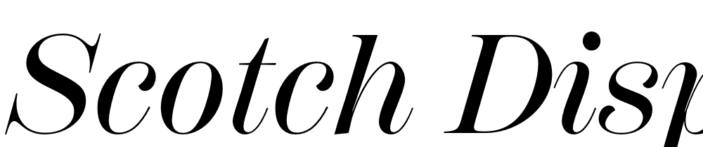 Scotch-Display-Medium-Italic font family download free