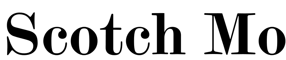 Scotch-Modern-Bold font family download free