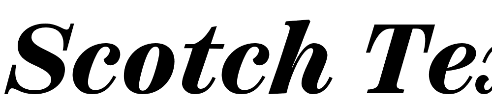 Scotch-Text-Black-Italic font family download free