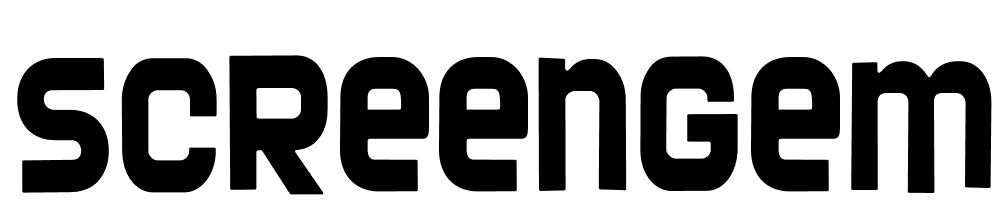 Screengem-Regular font family download free