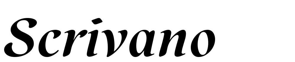 Scrivano font family download free
