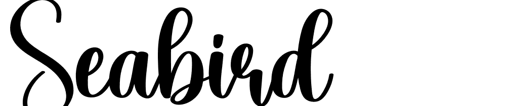 seabird font family download free