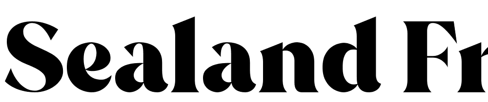 Sealand Fr font family download free