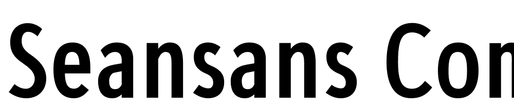 SeanSans-CompressedBold font family download free