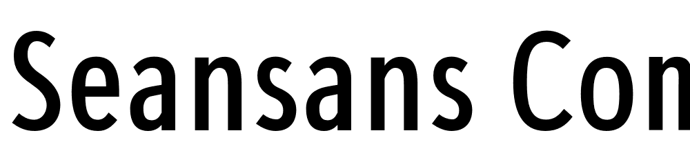 SeanSans-CompressedSemibold font family download free