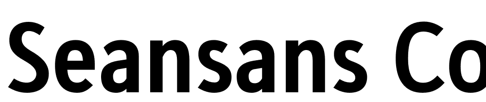 SeanSans-CondensedExtrabold font family download free