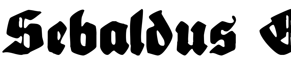 Sebaldus-Gotisch font family download free