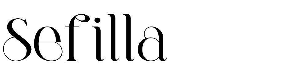 Sefilla font family download free