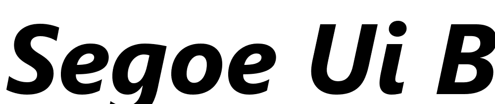 Segoe-UI-Bold-Italic font family download free