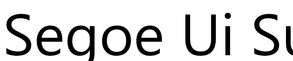 Segoe-UI-Supro font family download free