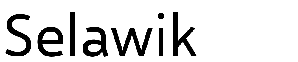 Selawik font family download free