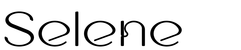 Selene font family download free