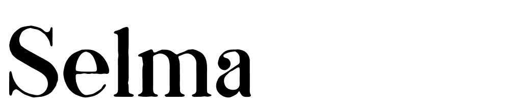 Selma font family download free