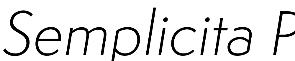 Semplicita-Pro-Light-Italic font family download free