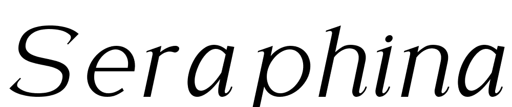 Seraphina-Italic font family download free