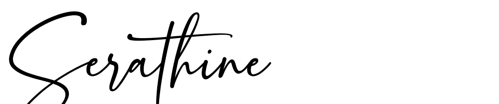 Serathine font family download free