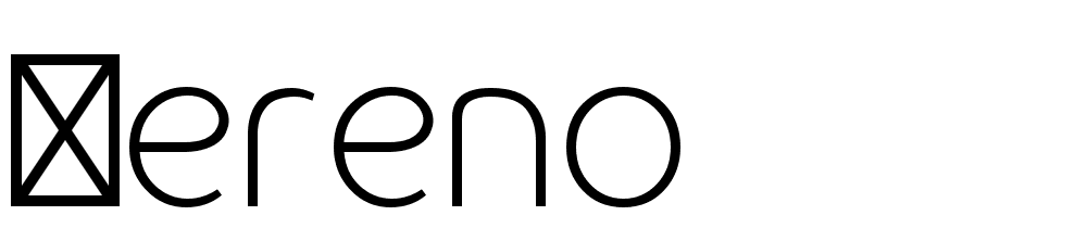 Sereno font family download free