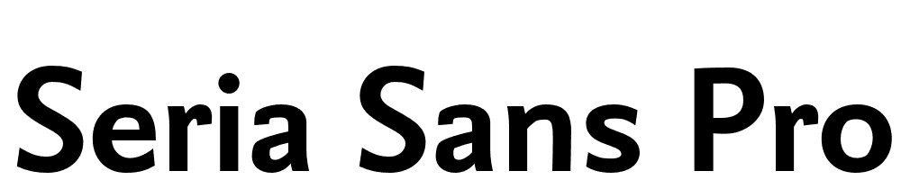 Seria-Sans-Pro-Bold font family download free