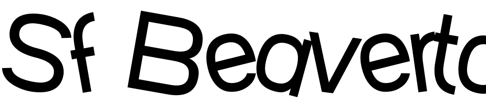 SF-Beaverton-Medium font family download free