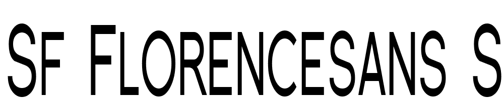 SF-Florencesans-SC-Comp font family download free