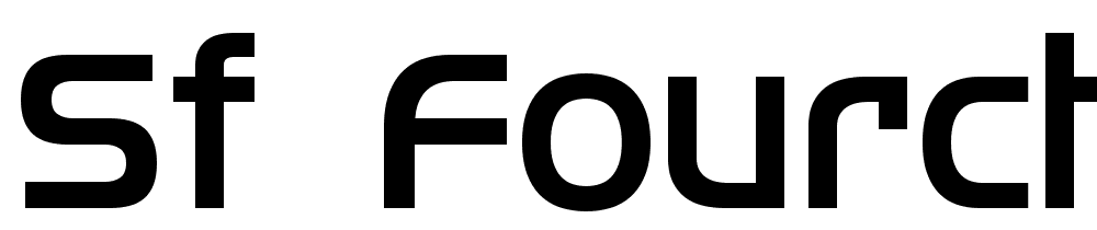 SF-Fourche font family download free