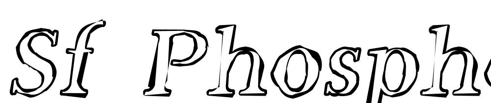 SF-Phosphorus-Oxide font family download free