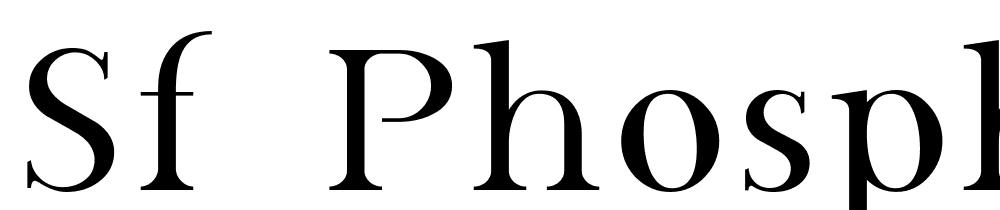 SF-Phosphorus-Selenide font family download free